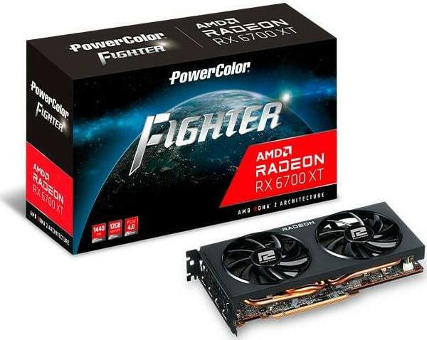 POWERCOLOR GRAPHICS CARD RX 6700XT FIGHTER 12GB GDDR6